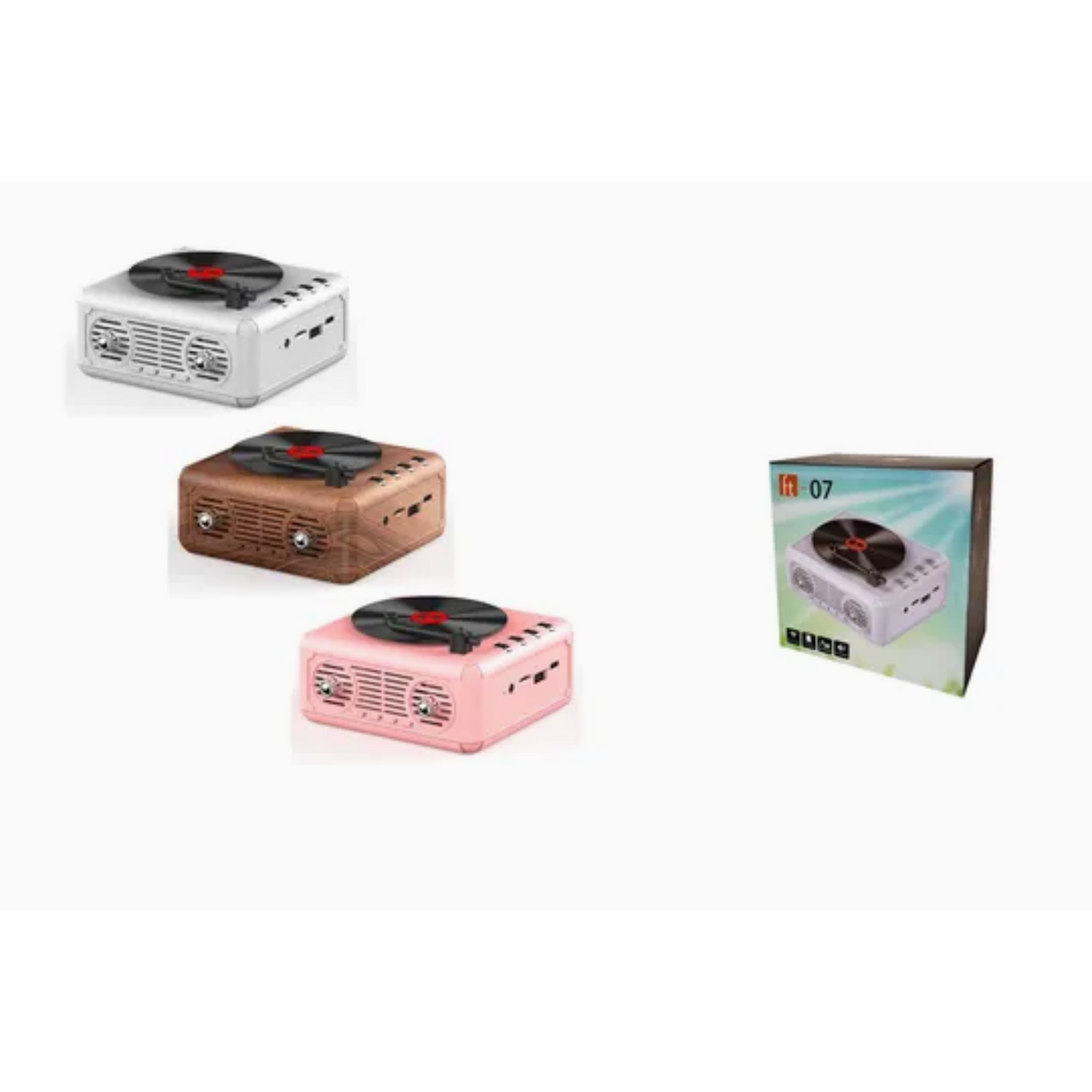 Reproductor de Discos Vinilo Inalámbrico