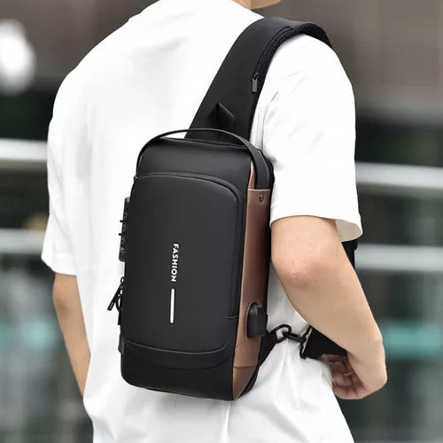 Bolso Antirrobo Deportivo Con Carga USB